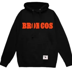 Mitchell & Ness Hoodies & Sweatshirts-Wordmark 1 Hoodie Denver Broncos