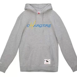 Mitchell & Ness Hoodies & Sweatshirts-Wordmark 1 Hoodie Los Angeles Chargers
