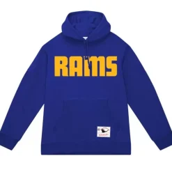 Mitchell & Ness Hoodies & Sweatshirts-Wordmark 1 Hoodie Los Angeles Rams