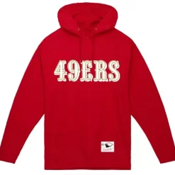 Mitchell & Ness Hoodies & Sweatshirts-Wordmark 1 Hoodie San Francisco 49Ers