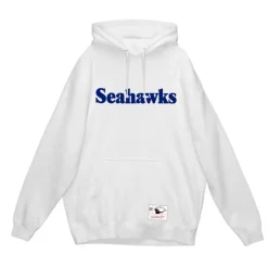 Mitchell & Ness Hoodies & Sweatshirts-Wordmark 1 Hoodie Seattle Seahawks