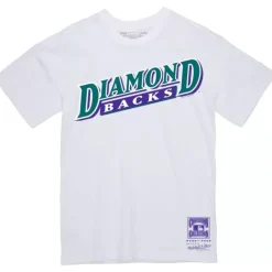 Mitchell & Ness T-Shirts & Tops-Wordmark 2 Tee Arizona Diamondbacks