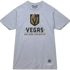 Mitchell & Ness T-Shirts & Tops-Wordmark 2 Tee Vegas Golden Knights