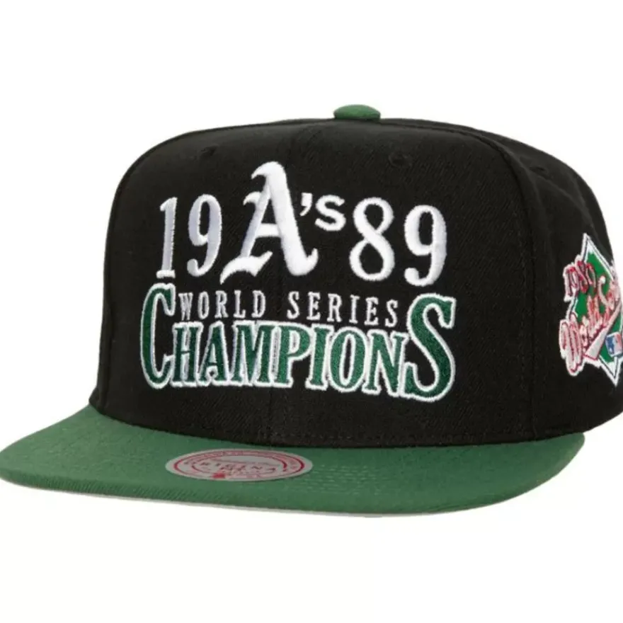 Mitchell & Ness Snapback-World Series Champions Snapback Coop Oakland Athletics