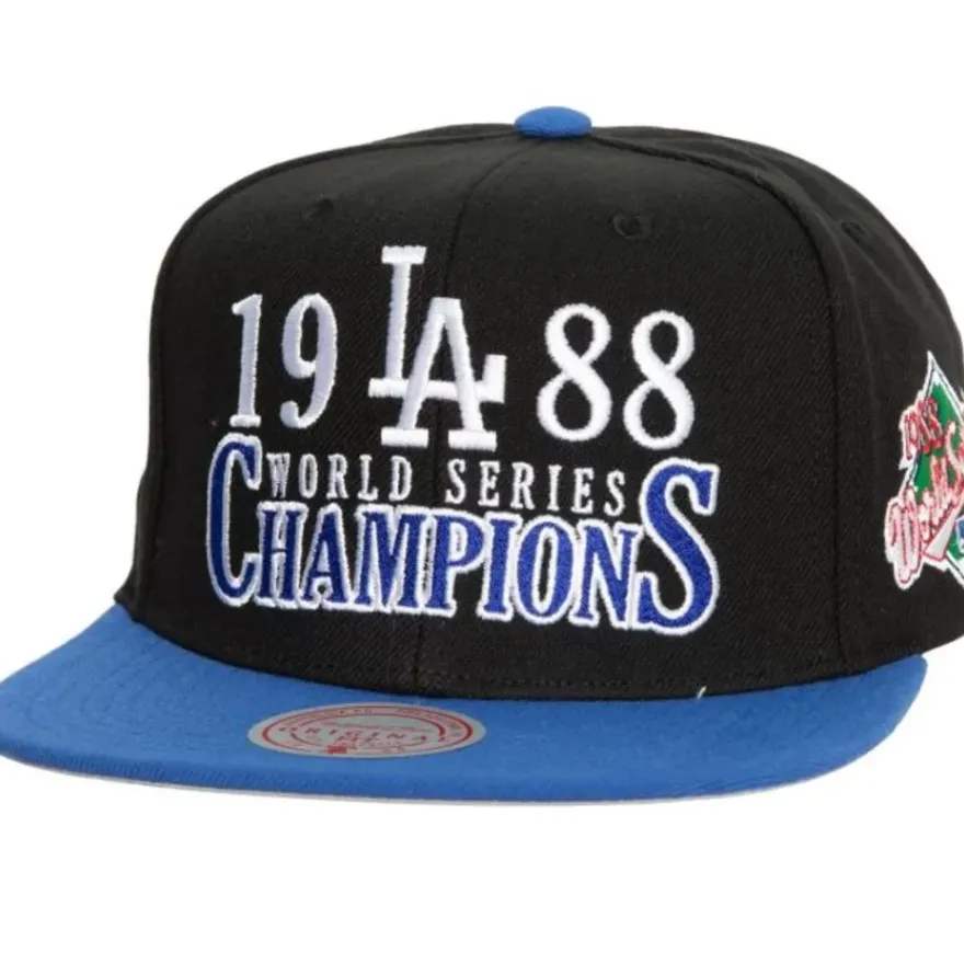 Mitchell & Ness Snapback-World Series Champions Snapback Coop Los Angeles Dodgers