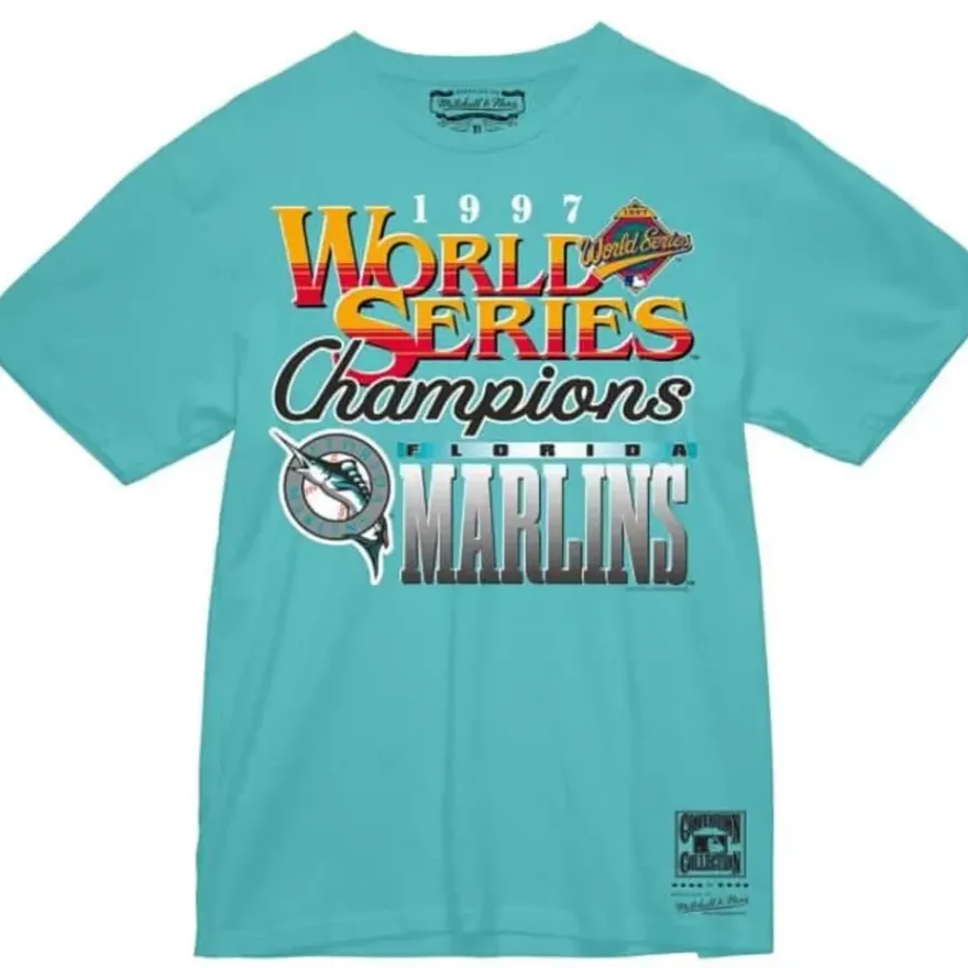 Mitchell & Ness T-Shirts & Tops-World Series Champs Tee Florida Marlins