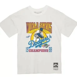 Mitchell & Ness T-Shirts & Tops-World Series Champs Tee Los Angeles Dodgers