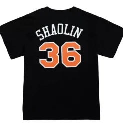 Mitchell & Ness T-Shirts & Tops-Wu Tang Shaolin X Br Remix Ss Tee New York Knicks