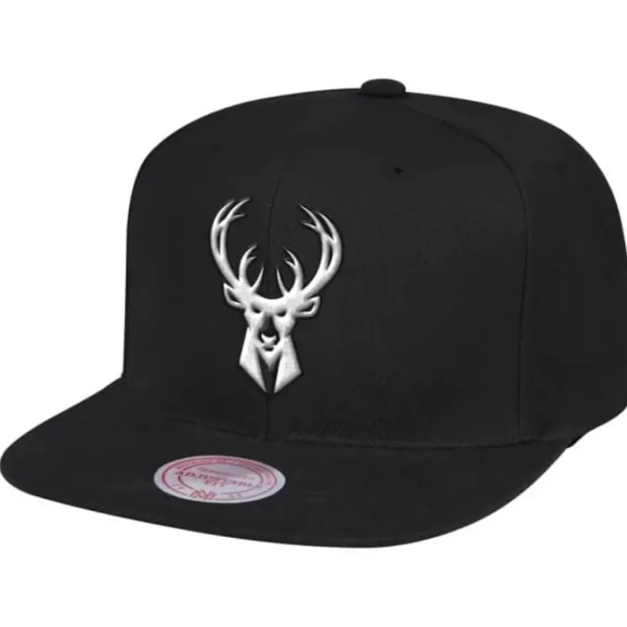 Mitchell & Ness Snapback-Xl Bwg Snapback Milwaukee Bucks