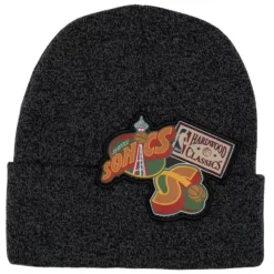 Mitchell & Ness Knit-Xl Logo Patch Knit Hwc Seattle Supersonics